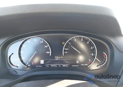 2020 BMW X3 Sdrive30I z USA, uszkodzony, nr VIN 5UXTY3C06LLU72398